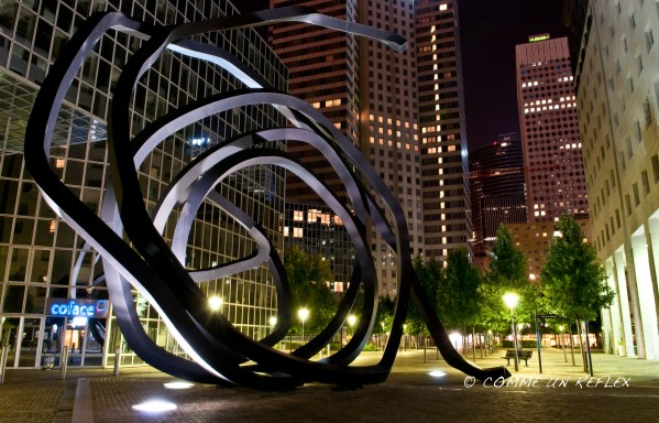 Nouvelle série de photo à La Défense de nuit.