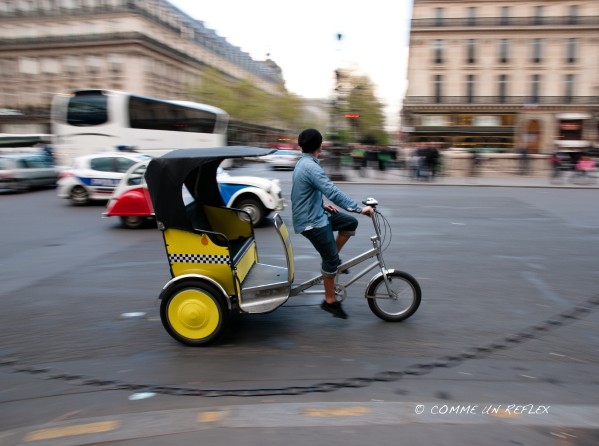 Essai photos filées à Paris